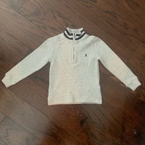 NWT Boys Polo Ralph Lauren Quarter Zip Sweater